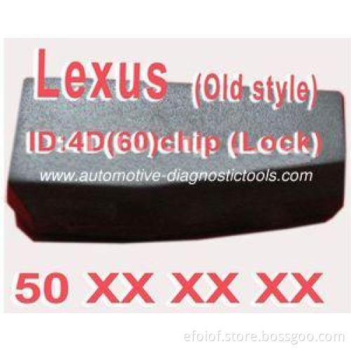 Lexus 4D 60 Duplicable Key Chip 50XXX, Car Key Transponder